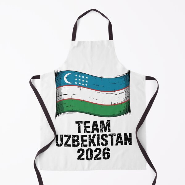 Item preview, Team Uzbekistan 2026 Soccer Fan Flag T-Shirt V9 designed and sold by DBWStudios.