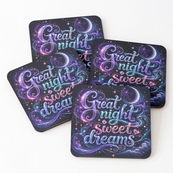 Item preview, Great Night Sweet Dreams Moonlight Glow designed and sold by BlissBlvdShop.