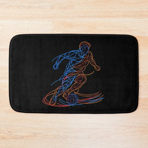 Item preview, Neon Soccer Nutmeg Move Line Art Football Fan designed and sold by RoyesButler.