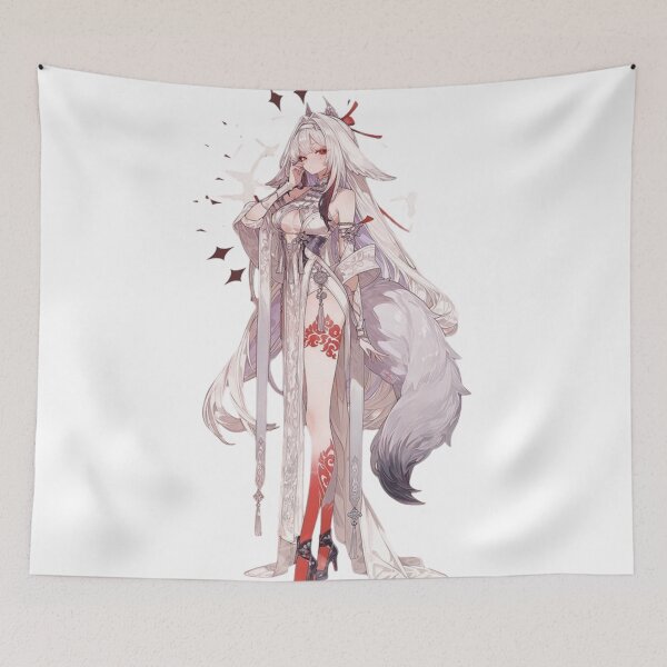 Item preview, Ye Shunguang White Hair Red Eyes Zenless Zone Zero designed and sold by KomiArts.