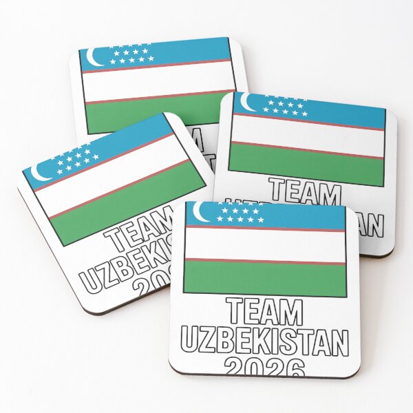 Item preview, Team Uzbekistan 2026 Soccer Fan Flag T-Shirt V10 designed and sold by DBWStudios.