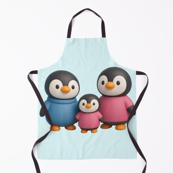 Item preview, Penguin Family designed and sold by Tanya Zevallos.