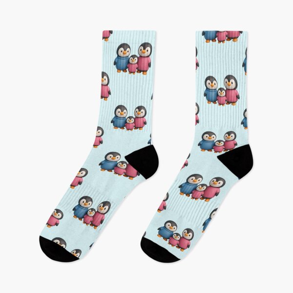 Item preview, Penguin Family designed and sold by Tanya Zevallos.