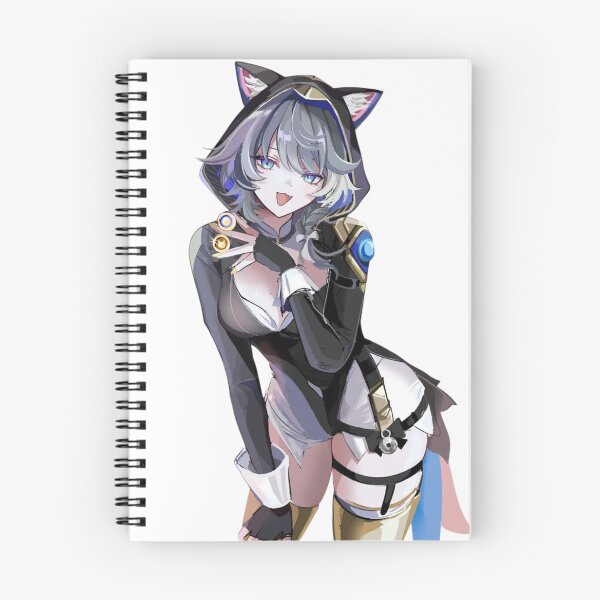 Item preview, Cipher Cat Hooded Outfit Honkai Star Rail designed and sold by KomiArts.