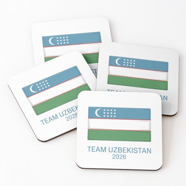 Item preview, Team Uzbekistan 2026 Soccer Fan Flag T-Shirt V11 designed and sold by DBWStudios.