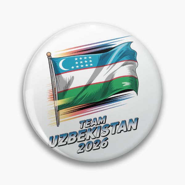 Item preview, Team Uzbekistan 2026 Soccer Fan Flag T-Shirt V12 designed and sold by DBWStudios.