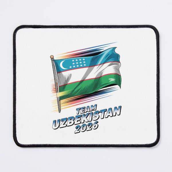 Item preview, Team Uzbekistan 2026 Soccer Fan Flag T-Shirt V12 designed and sold by DBWStudios.