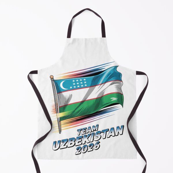Item preview, Team Uzbekistan 2026 Soccer Fan Flag T-Shirt V12 designed and sold by DBWStudios.
