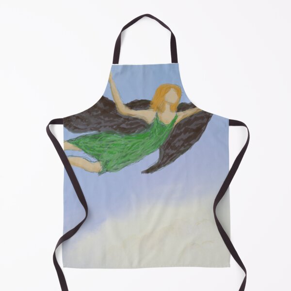 Item preview, Fairy flying above clouds designed and sold by Faeburnia.
