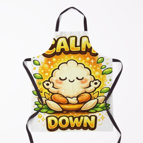 Item preview, Calm Down Cute Meditation Cloud Funny Positive Vibes Design designed and sold by Wear Sculpt.