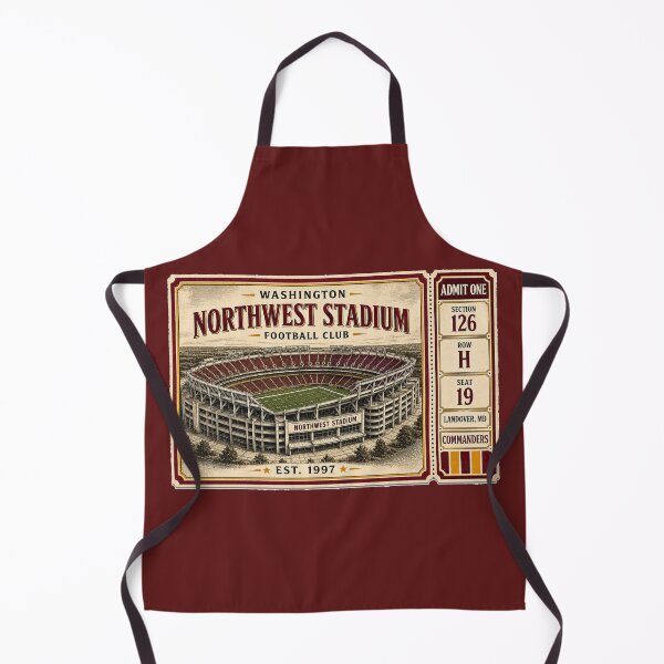 Item preview, Northwest Stadium Vintage Ticket, Washington Retro Football Stadium designed and sold by GhostDawgs.