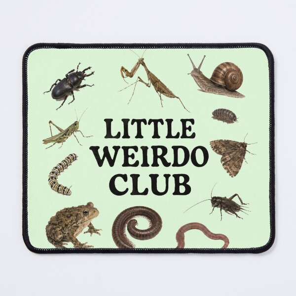Item preview, Little Weirdos Club design with bugs and frogs  designed and sold by SiloisSlay.