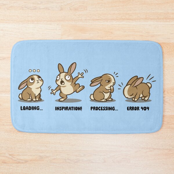 Item preview, Funny bunny designed and sold by POESÍA_METAFORA.