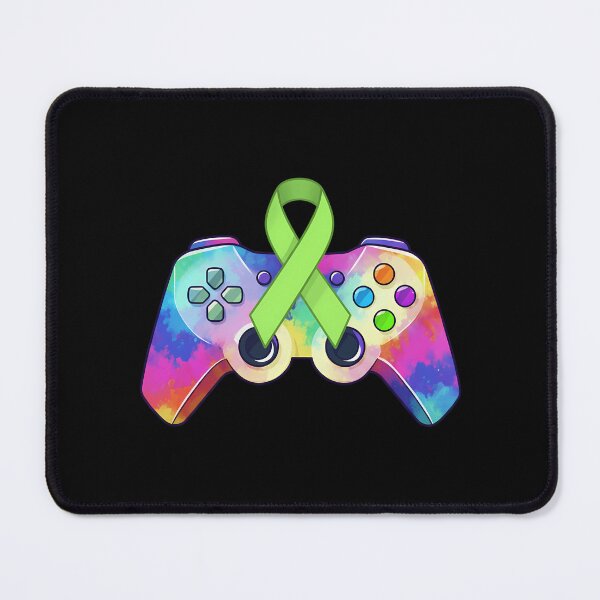 Item preview, Pause For Mental Health Awareness Gamer Green Ribbon Video Game designed and sold by MysticMirth.