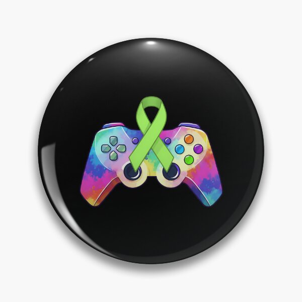 Item preview, Pause For Mental Health Awareness Gamer Green Ribbon Video Game designed and sold by MysticMirth.