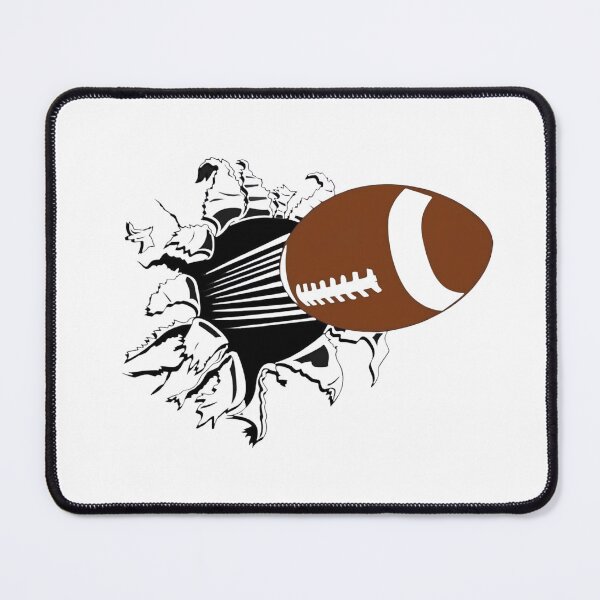 Item preview, American Football Fan Cartoon Sticker | Football Supporter Design designed and sold by aminesez22.