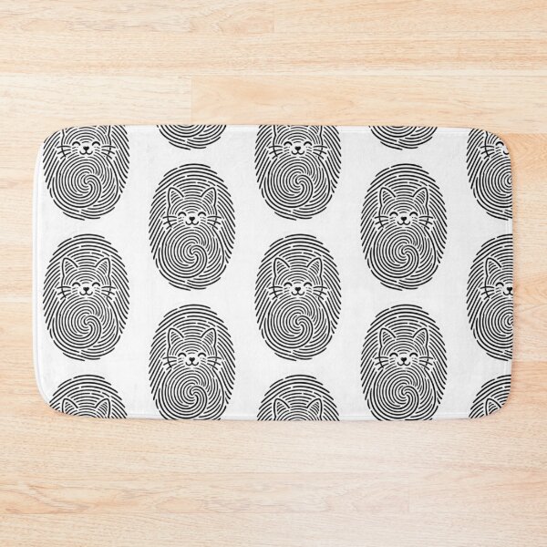 Item preview, cat fingerprint designed and sold by Snurly.