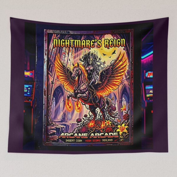 Item preview, Retro Arcade capter Themed Decor designed and sold by Cyber-ART-Studio.