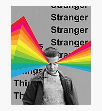 Stranger things Photographic Print