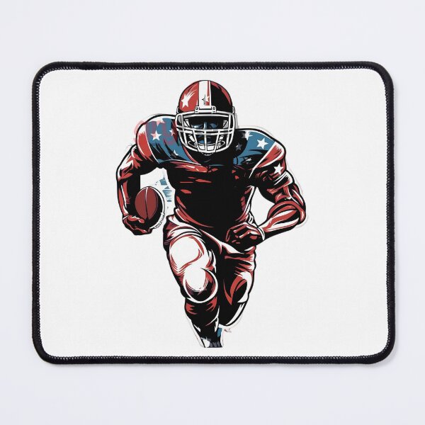 Item preview, American Football Fan Cartoon Sticker | Football Supporter Design designed and sold by aminesez22.