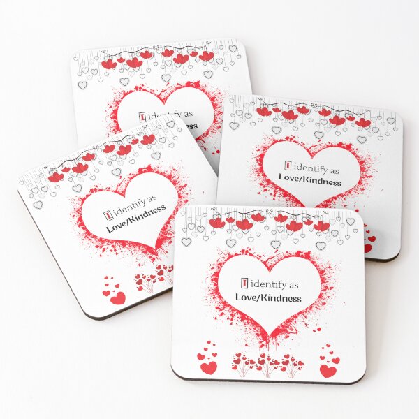 Item preview, I identify as Love/Kindness designed and sold by ZenfiniteDesign.