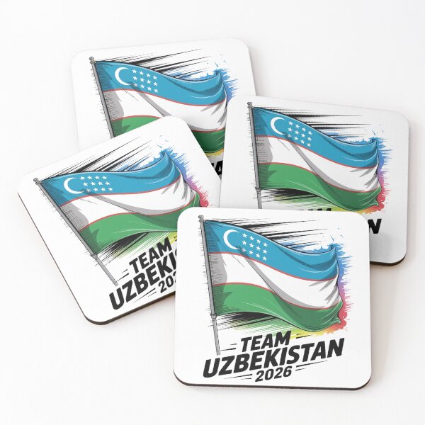 Item preview, Team Uzbekistan 2026 Soccer Fan Flag T-Shirt V13 designed and sold by DBWStudios.