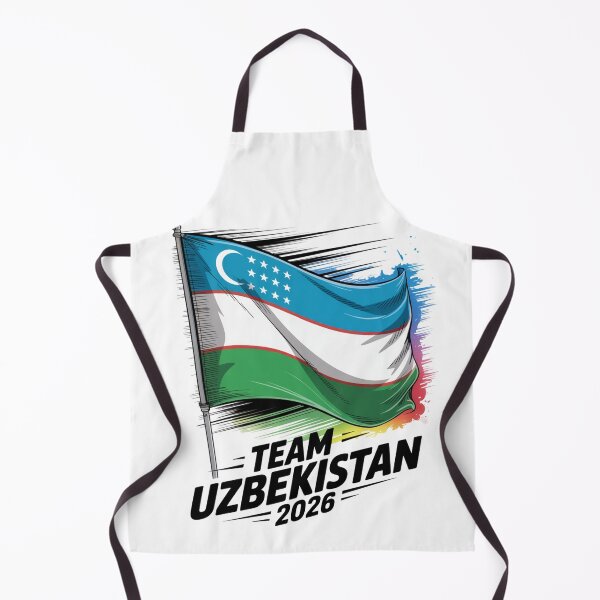 Item preview, Team Uzbekistan 2026 Soccer Fan Flag T-Shirt V13 designed and sold by DBWStudios.