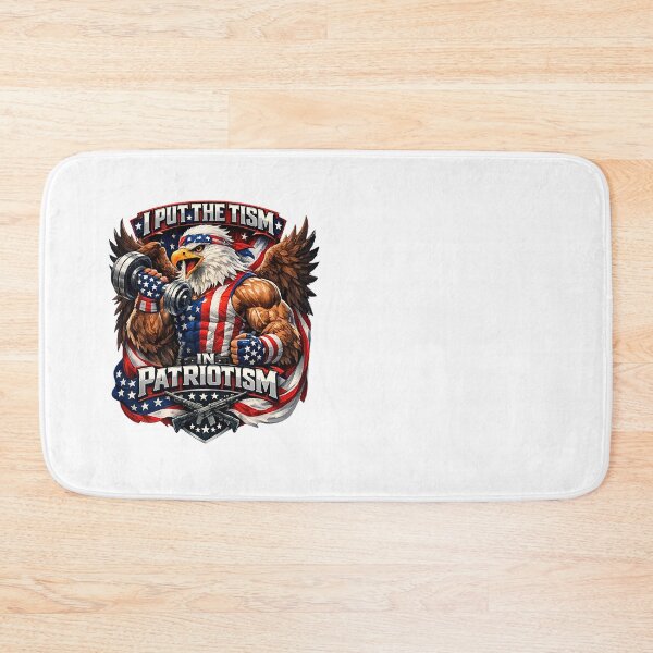 Item preview, I Put The Tism in Patriotism Athletic Eagle designed and sold by FANTASYoDarknes.