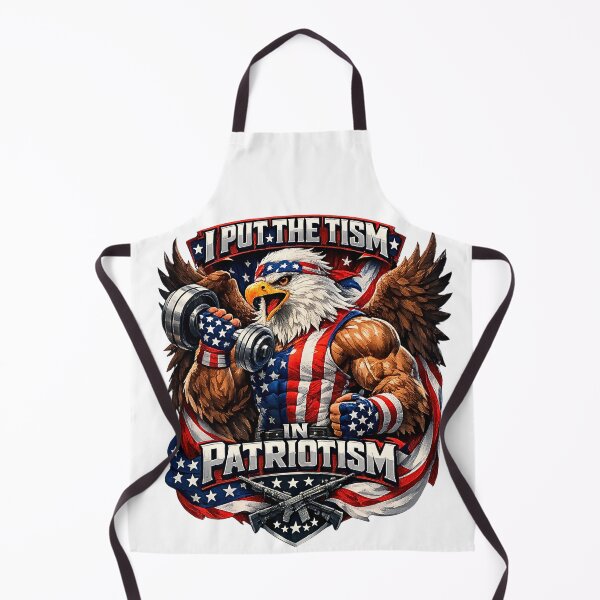 Item preview, I Put The Tism in Patriotism Athletic Eagle designed and sold by FANTASYoDarknes.