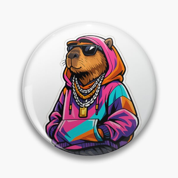 Item preview, Hypebeast Capybara Urban Streetwear Vibes designed and sold by NovaMoodCo.