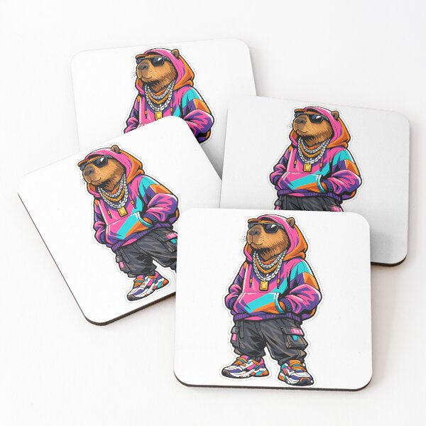 Item preview, Hypebeast Capybara Urban Streetwear Vibes designed and sold by NovaMoodCo.