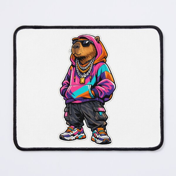 Item preview, Hypebeast Capybara Urban Streetwear Vibes designed and sold by NovaMoodCo.