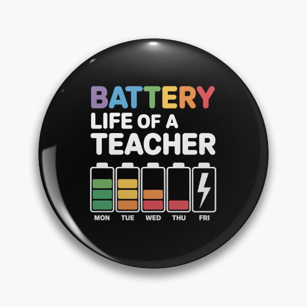 Item preview, battery life of a teacher  designed and sold by jkrphoto.