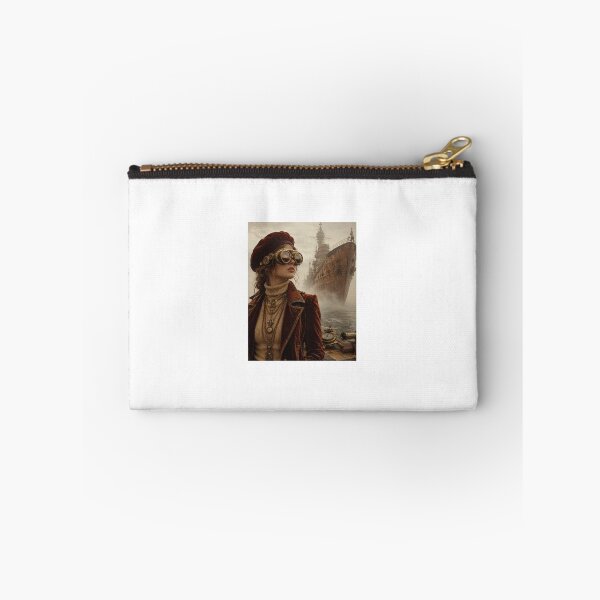 Item preview, Steampunk Nautical Voyage Art – Vintage Velvet Explorer Fashion Poster designed and sold by marianka91.
