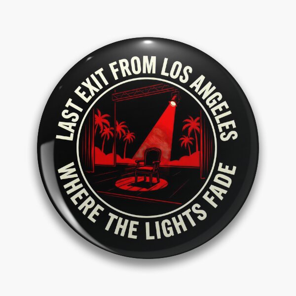 Artikelvorschau, Letzte Ausfahrt aus Los Angeles entworfen und verkauft von MyHappyArtShop.