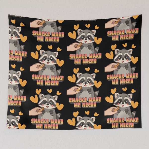 Item preview, Snacks Make Me Nicer designed and sold by tellia-kallisto.