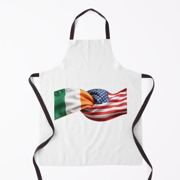 Item preview, Ireland and USA Flags Entwined designed and sold by TirConnaill.