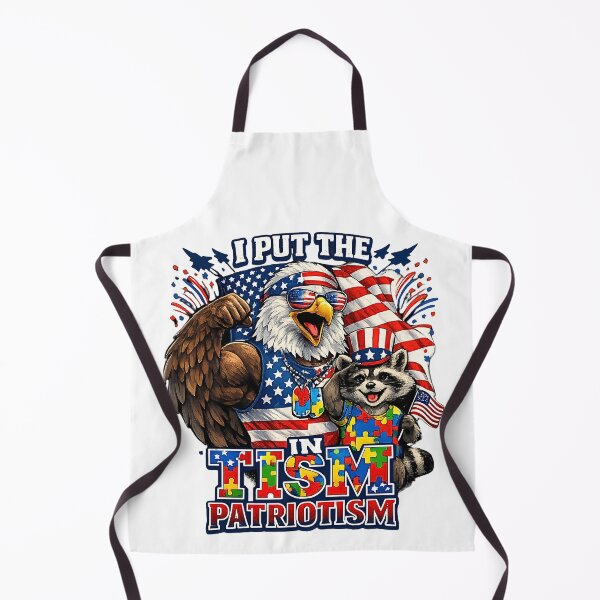 Item preview, I Put The Tism in Patriotism Athletic Eagle designed and sold by FANTASYoDarknes.