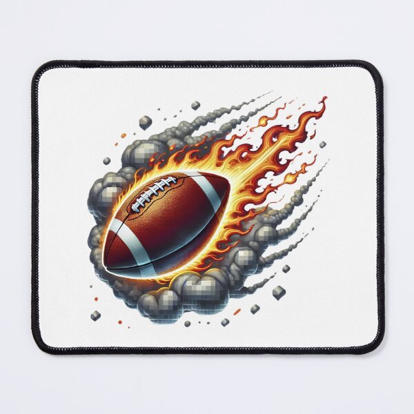 Item preview, American Football Fan Cartoon Sticker | Football Supporter Design designed and sold by aminesez22.