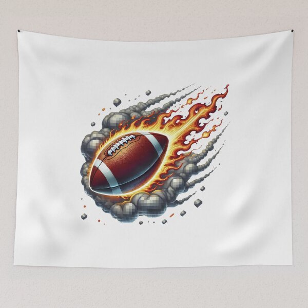 Item preview, American Football Fan Cartoon Sticker | Football Supporter Design designed and sold by aminesez22.