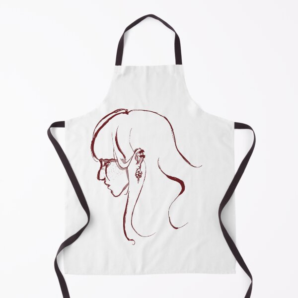 Item preview, Minimalist Girl Profile Line Art - Aesthetic Female Portrait Sketch designed and sold by SvitlanaSolo.