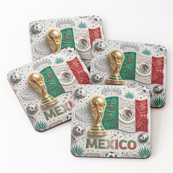 Item preview, Mexico Football 2026 Tricolor - 3D Papercut Art Mexican Pride designed and sold by keythxctrs.