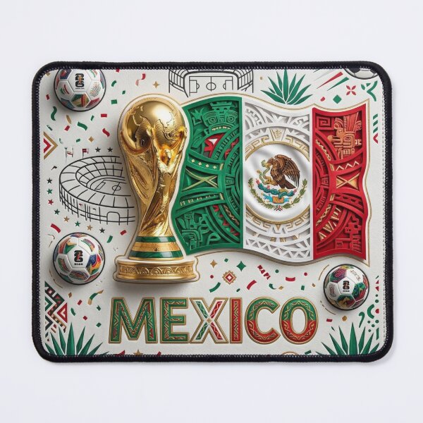 Item preview, Mexico Football 2026 Tricolor - 3D Papercut Art Mexican Pride designed and sold by keythxctrs.