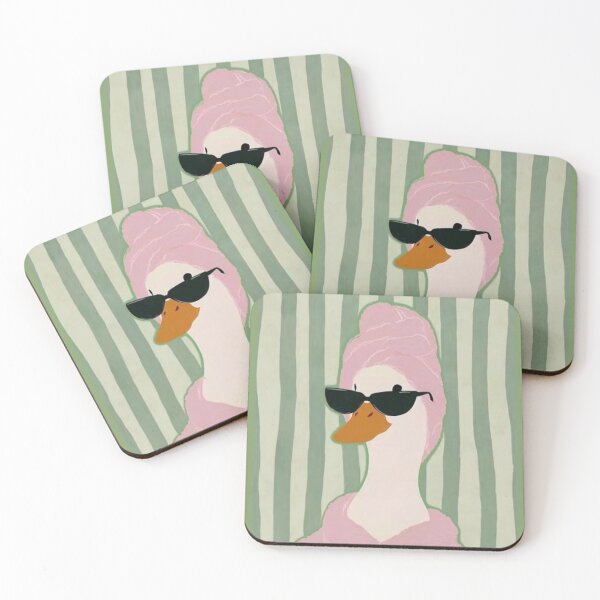 Item preview, Stylish Duck in Sunglasses designed and sold by The Moood Theory.