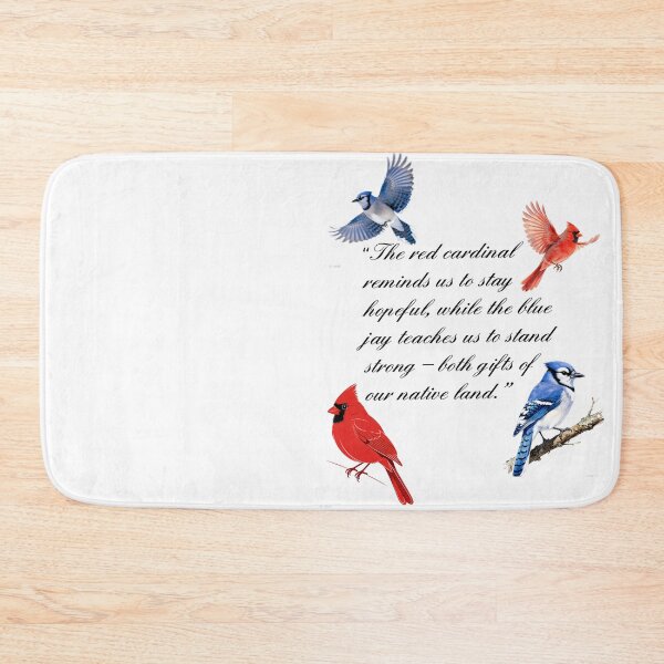 Item preview, Birds Cardinal and Blue Jay designed and sold by wojtas90.