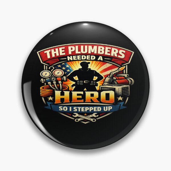 Item preview, HVAC Tech Hero Design -Skilled Tradesman Graphic for Heating and Cooling Pros designed and sold by FrozenHeat97.