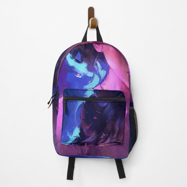 Item preview, Neon Dream Girl | Cyberpunk Digital Portrait designed and sold by GenesisArtis.