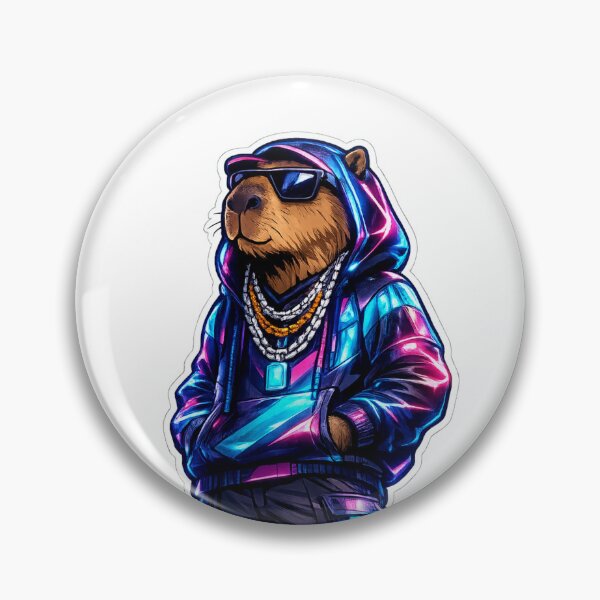 Item preview, Urban Neon Capybara Future Street Style designed and sold by NovaMoodCo.