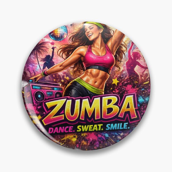 Item preview, A T-shirt for ZUMBA instructors, group members, and movement organizers. A colorful ZUMBA-themed T-shirt for every class participant. designed and sold by timedesignkardi.