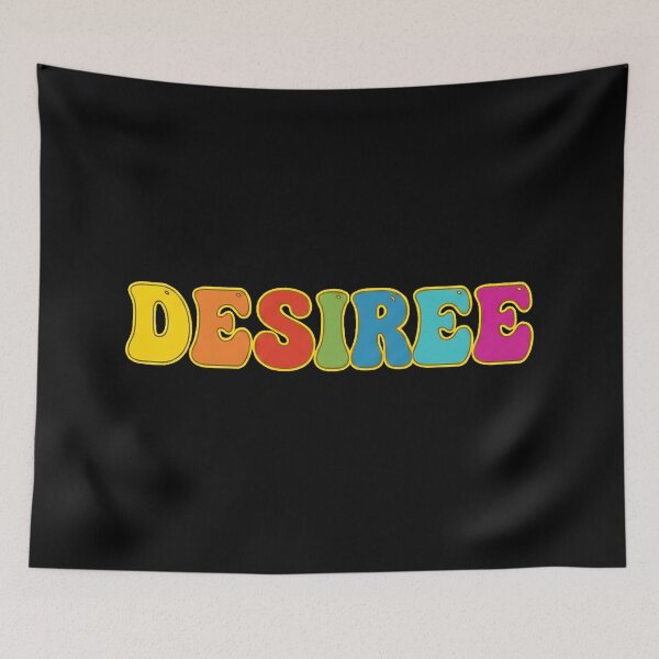 Item preview, ❤️ Desiree Personalized Name Wavy Retro Shirt, Coffee Mug, Sticker Gift designed and sold by HelixPedia.